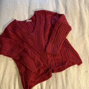 Anthropologie Crop Sweater